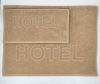 Infiniza Hotel Logós Színes Törölköző Szett - Beige - 70x140 és 50x100 cm