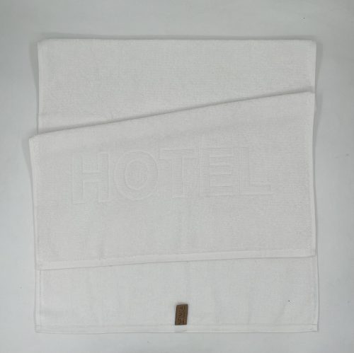 Infiniza hotel logós törölköző szett - Fehér - 70x140 és 50x100 cm